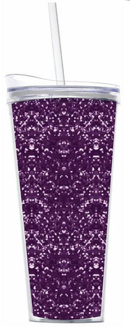 Purple Glitter 22oz Tumbler